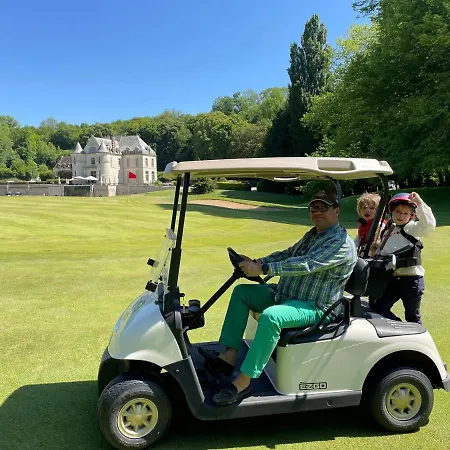 Domaine Spa Perret-Piscine Ete-Giverny A 3Mn-Jardins Monet-Le Vexin-Parc 3Ha-Aire De Jeux Enfants-Ping Pong-Chateau Artdeco Mastersuite En B&B Ou Gite De Charme-Options Breakfast-Diner-Billard-Sauna-Fitness-Hammam-Promo 2 Nuits Avec 1H Jacuzzi Offert