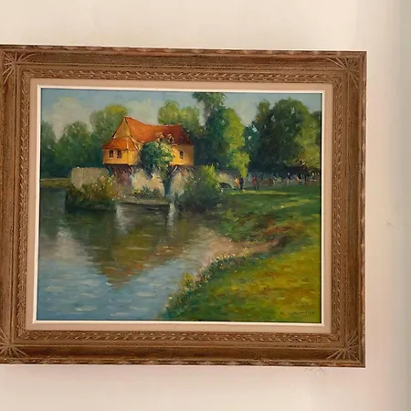 Guest house Domaine Spa Perret-Piscine Ete-Giverny A 3Mn-Jardins Monet-Le Vexin-Parc 3Ha-Aire De Jeux Enfants-Ping Pong-Chateau Artdeco Mastersuite En B&B Ou Gite De Charme-Options Breakfast-Diner-Billard-Sauna-Fitness-Hammam-Promo 2 Nuits Avec 1H Jacuzzi Offert