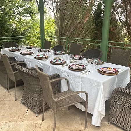 ゲストハウス Chateau Spa Art Deco-Parc Clos 3Ha-2 Logis Exclusifs Dans Le Vexin-Master Suite En B&B Et-Ou Maison Xviiieme En Pierres De Giverny-Jacuzzi Et Salle Fitness 1H Offerte-Piscine-Aire Enfants-Ping Pong-Options-Breakfast-Diner-Billard-Sauna-Hammam-Massage 4*
