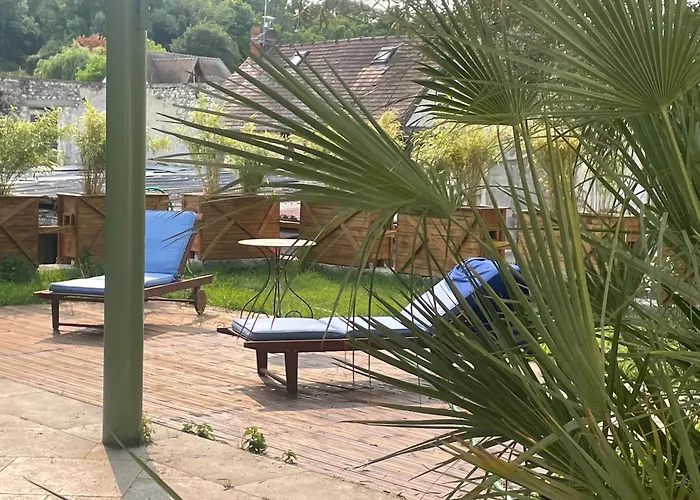 CHÂTEAU SPA ART DÉCO en B&B MASTER SUITE ET-OU GîTE CONFORT INDÉPENDANT-Parc Naturel du VEXIN-À 3Mn GIVERNY-PISCINE EXTÉRIEURE CHAUFFÉE en Saison-PING PONG-AIRE ENFANTS-Parc 3Ha-OPTIONS-DÎNER-BILLARD-JACUZZI-SAUNA-HAMMAM-MASSAGE-Coaching-FITNESS-Yoga